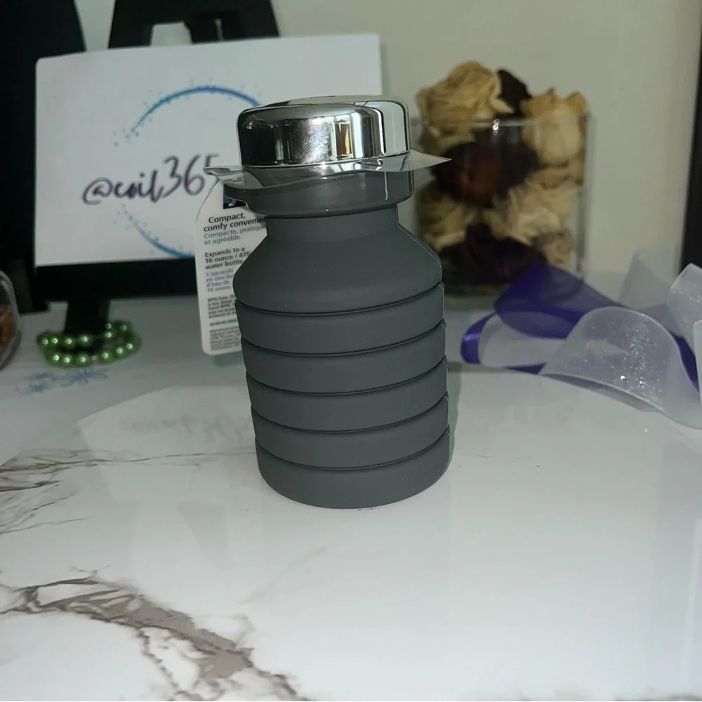 Joie Collapsible Water Bottle - Gray
